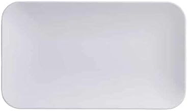 American Metalcraft MCP12WH Melamine Matte Rectangular Platter, White, 12"
