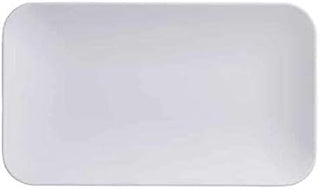 American Metalcraft MCP12WH Melamine Matte Rectangular Platter, White, 12"