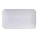 Melamine Matte Rectangular Platter by American Metalcraft – Large, Melamine, White, Model MCP12WH