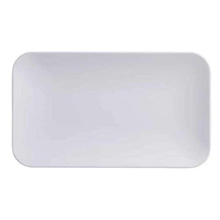 Melamine Matte Rectangular Platter by American Metalcraft – Large, Melamine, White, Model MCP12WH