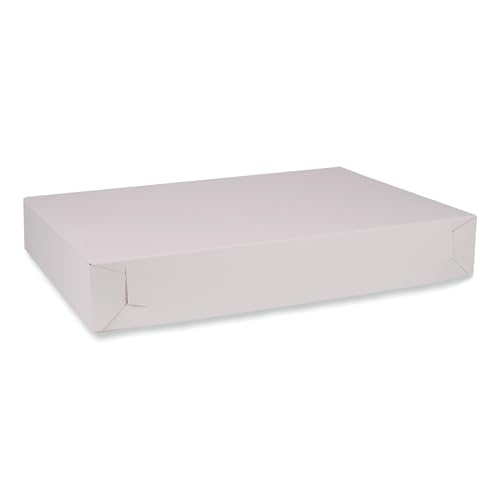 SOUTHERN CHAMPION TRAY 26" Length x 18-1/2" Width x 4" Height / Brown,White / 50.0 load Bakery Take Out Containers