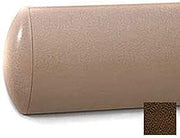 Crescent Series Wall Guard W/Rec. Plastic Clip Retainer System, 5" H x 12'L, Brown