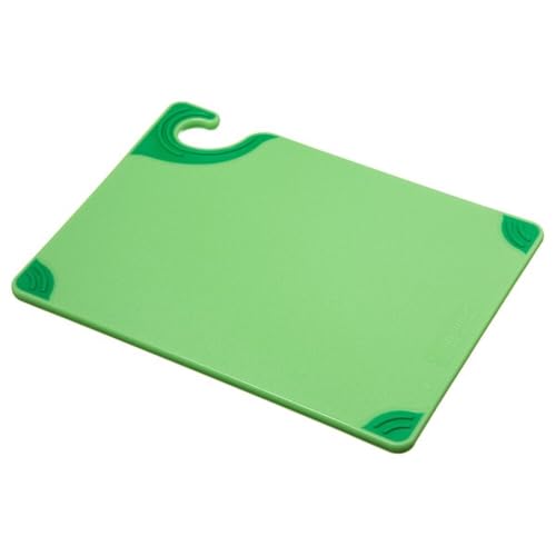 San Jamar Green / 1 / 12"L x 9"W Cutting Boards