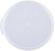 CAC Poly FS2R-68CV-T Cover Transparent Round Food Storage Container for 6 Qt. &8 Qt.