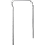 Stainless Steel Utility CART Handle 24W by Nexel – Alloy Steel, Stainless Steel, Model AH24S
