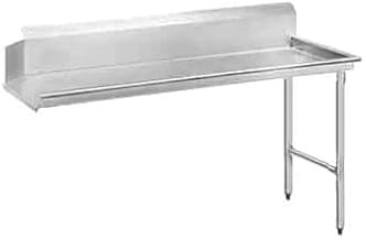 Advance Tabco DTC-S70-84R Dishtable, Clean Straight Design, Left To Right Operation 83"W x 30"D x 34"H, Stainless Legs