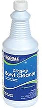 Global Industrial Clinging Bowl Cleaner, Case Of Twelve 1 Quart Bottles