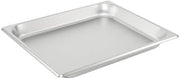 CAC Stainless STPH-S25-2 25-Gauge Stainless Steel Steam Pan, 1/2 Size, 2-1/2" Deep