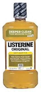 Listerine Antiseptic Mouthwash, Original, 1 L - 2pc