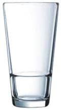Arcoroc Stack Up Fully Tempered Cooler Beverage Glass, 14 Ounce