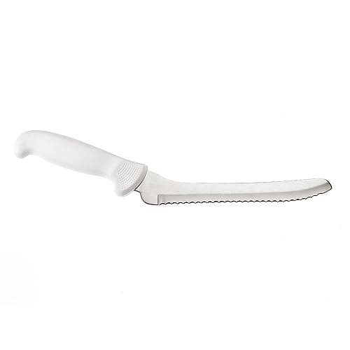 Mercer Culinary 8" / White / Offset Bread Knife 8 Inch Boning Knives