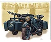 GERMAN MOTORCYCLE WWII BMW R75 1/35 MASTER BOX 3528 by Masterbox