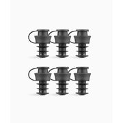Coravin 802096 Plastic Wine Stopper, Black, 6/Case - photo 2