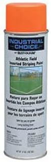 Rust-Oleum 257406 Af1600 System Athletic Field Inverted Striping Paint Aerosol, Fluor. Orange - Lot of 12