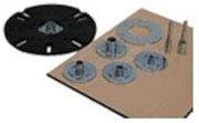 AMANA RGB-200 Nine Piece Router Guide And Bushing Set