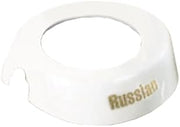 TableCraft CB7 Dispenser ID Collar, "Russian", fits Model Numbers 483 & 484, White Plastic Collar, Beige Print, Made in USA, 1 Each