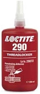 PART NO. LCP29021 Loctite 290, Wicking Grade MIL-SPEC Medium-High Strength Green Threadlocker, 10mL Bottle