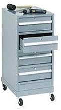 Global Industrial 3 Drawer Tool Toter, Steel, Gray