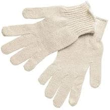 Multi-Purpose String Knit Gloves, White, Medium, 12 Pairs