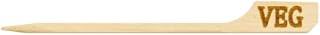 PacknWood Food Information Label Pick (100, Veg)