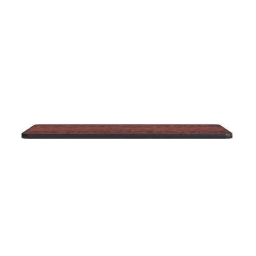 Flash Furniture Black/Mahogany / 30" x 48" Rectangular / Classic Tables