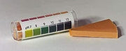 HYDRION pH Paper Strips, Range 1-12, 100 Strips/Vial, 10 Vials/Carton