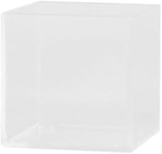 Modular Acrylic Box 6" x 6" x 6" by CAL-MIL – Check Images, Model 22313-6-12