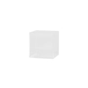 Modular Acrylic Box 6" x 6" x 6" by CAL-MIL – Check Images, Model 22313-6-12