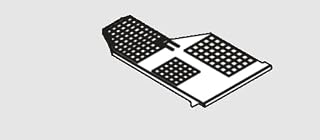 TOTO DEODORIZER AIR FILTER COTTON S550E/500E, K300
