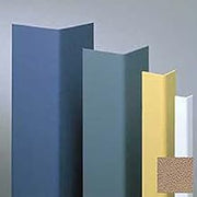 Surface Mounted Corner Guard, 135, 1-1/2" Wing, 12'H, Mocha, Undrilled Vinyl