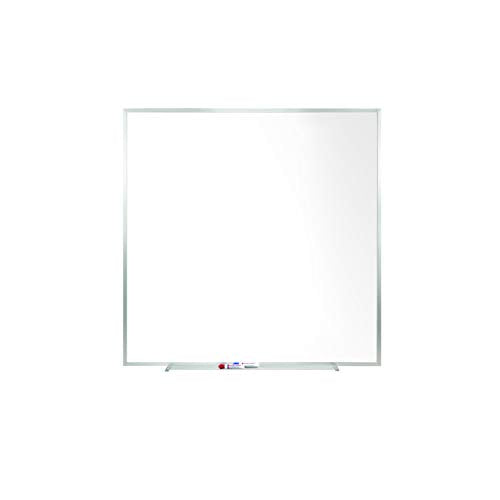 Ghent Aluminum Frame / 49"W x 48.5"H / 1 Dry Erase Boards