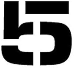 NMC PMC12-5 Individual Character Stencil 12" - Number 5