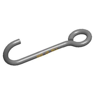 3/4" J-Hook by M&W – Steel, Raw Steel, Model 11642-10