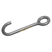 7/8" J-Hook by M&W – Steel, Raw Steel, Model 11643-12