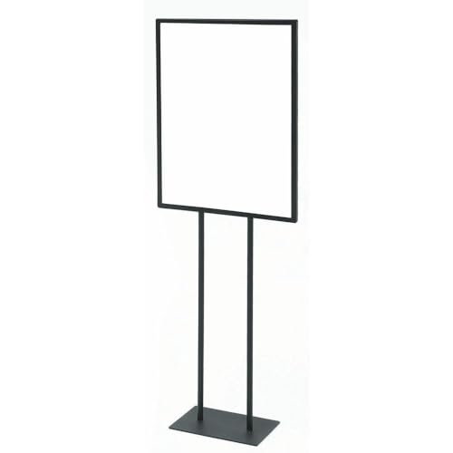 Floorstand Black Metal Sign Holder 22 x by Retail Resource – Metal, Model 05-005MB