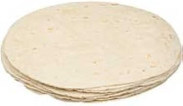 Mexican Original Receta de Oro White Pressed Flour Tortilla, 10 inch -- 12 per case.