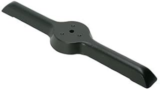 Royal Industries Table Base, powder coated cast iron, 5" x 22", Black