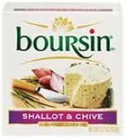 Boursin Shallot and Chive Cheese Spreadable, 5.2 Ounce -- 6 per case.