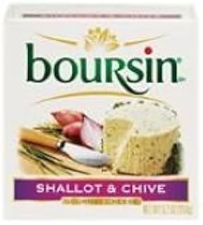 Boursin Shallot and Chive Cheese Spreadable, 5.2 Ounce -- 6 per case.