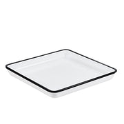 American Metalcraft White, Black Rimmed / 28 oz. / 1 Serving Bowls