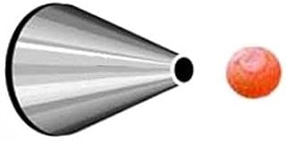 Ateco Round Piping Tip 6, Silver, Stainless Steel