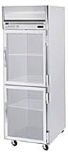 Beverage-Air Commercial Freezer Reach-In 1-Section Half Door Glass Top Mount Hf1-1Hg