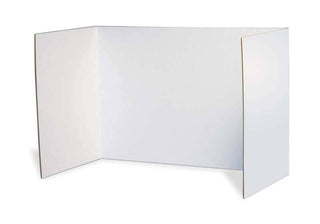 ® Privacy Boards by Pacon – 16"H x 48"W x 12"D, White, Pack of 4, Model P3782