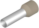 Weidmuller, 0317300000, H35,0/39 BE Wire Ferrule, Insulated, 2 AWG, 28 mm, 25 mm, Beige (50 Pack)