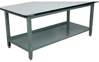 4-6WB Steel Full Depth Bottom Shelf for 72" Benches, Gray, 64" Length, 24" Width