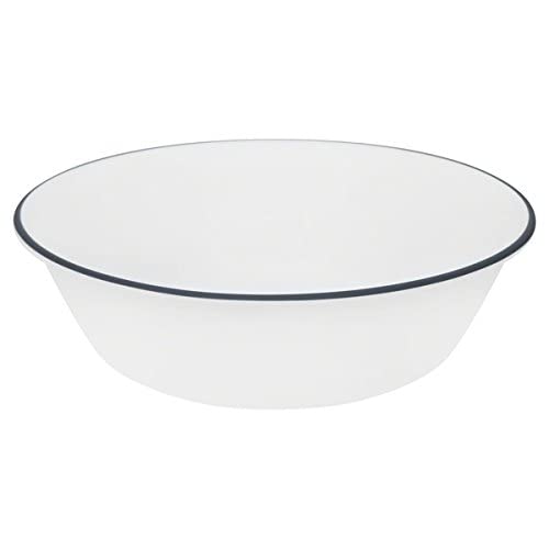 Tranquil Reflection Chip & Break resistant 12Pc Dinner Set by Corelle – 27.94 x 12.38 x 26.67 cm, Glass, Blue/Grey, Model 1128664