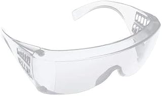 North by Honeywell T18000 Norton 180 Wrap-Around Safety Glasses, Standard, Clear