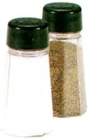 Vollrath 312-06 Salt/Pepper Shakers, Plastic - 2 oz. - Sold Individually