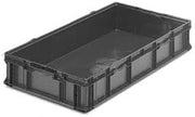 Orbis Stakpak Plastic Long Stacking Container, 48 x 22-1/2 x 7-1/4, Gray