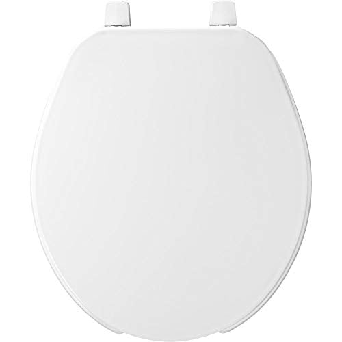 Bemis Round (Pack of 2) / White / Open Front Toilet Seats